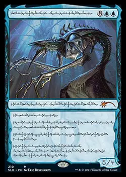 Jin-Gitaxias, Core Augur (Phyrexian) [Secret Lair Drop Series] Magic MTG - Image 1