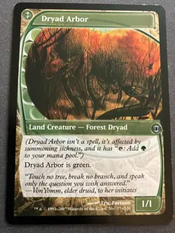 MTG Dryad Arbor {Future Sight} - LP/MP - Image 1