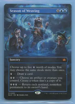 MTG: Bloomburrow: BORDERLESS: Season of Weaving - Image 1