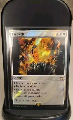 Farewell (Surge Foil) Universes Beyond: Doctor Who Foil - Image 1