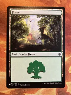 MTG 6 x Basic Land Secret Lair Commander Deck: Everyone's Invited NM!! - Image 5