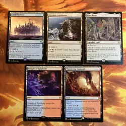 MTG 5 x Rare Lands Lot Commander Legends: Battle for Baldur's Gate Near-Mint!!! - Image 1