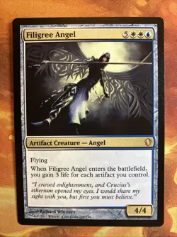 MTG 4 x Rare Card Lot (3 x Artifact & 1 Land) Commander 2013 Near-Mint - Image 2