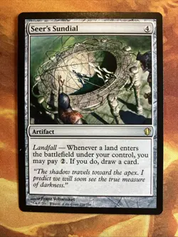 MTG 4 x Rare Card Lot (3 x Artifact & 1 Land) Commander 2013 Near-Mint - Image 4