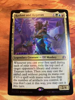 MTG 2 x Foil Mythic Lot Commander: March of the Machine Near-Mint!! - Image 3