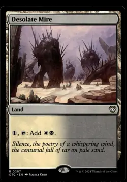 Desolate Mire MTG Outlaws of Thunder Junction M/NM X1 - Image 1