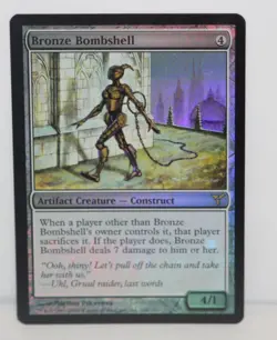 Bronze Bombshell Foil Dissension - Rare - Magic the Gathering MTG Card 2006 - Image 1