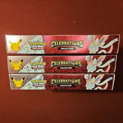 3x Pokemon TCG Dark Sylveon V Box Celebration/Evolving Skies Packs NEW - Image 2