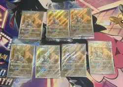 Pokemon Mimikyu 075 Black Star Promo Sealed Lot of 7 Paldean Fates - Image 1