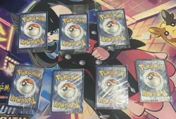 Pokemon Mimikyu 075 Black Star Promo Sealed Lot of 7 Paldean Fates - Image 2