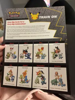 Train On Pokemon Binder Full Set Jumbo Cards. Pokemon TCG - Image 1