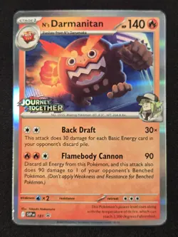 N's Darmanitan - 181 (Prerelease) 181 Sv: Scarlet & Violet Promo Cards Holo - Image 1