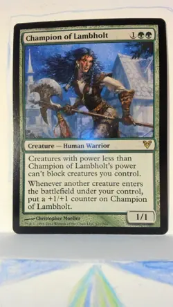 Champion of Lambholt *reg -Avacyn Restored #171/244 *NM - Image 1