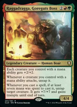 1x Raggadragga, Goreguts Boss - Commander Legends: Battle For Baldur's Gate - Ne - Image 1