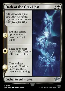 1x Oath of the Grey Host - Foil - The Lord Of The Rings: Tales Of Middle-Earth - - Image 1
