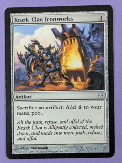 MTG Magic: Fifth Dawn: Krark-Clan Ironworks #134/165 Uncommon - LP - Image 1