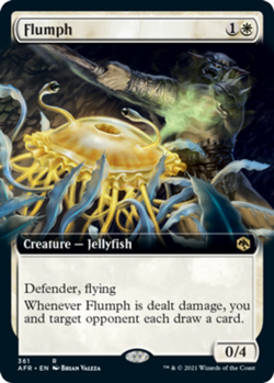 1x Flumph - Extended Art - Adventures In The Forgotten Realms - Near Mint, Engli - Image 1
