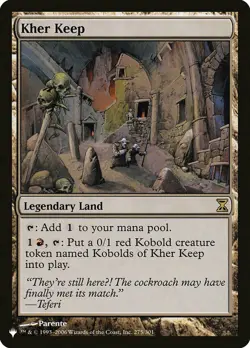 1x Kher Keep - The List - The List - Near Mint, English - MTG! - Image 1