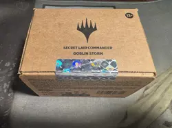 MTG Magic The Gathering Secret Lair Goblin Storm Commander Deck New Sealed - Image 1