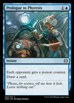 1x Prologue to Phyresis - Phyrexia: All Will Be One - Near Mint, English - MTG! - Image 1