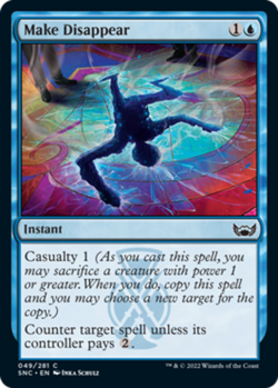1x Make Disappear - Streets of New Capenna - Near Mint, English - MTG! - Image 1
