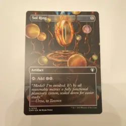 Wizards MTG Sol Ring #0703 Uncommon Regular Commander Masters Artifact NM - Image 1