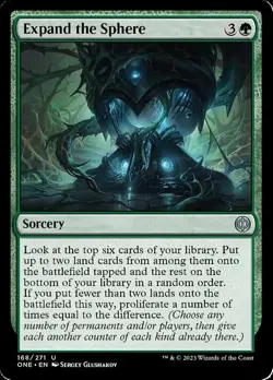 1x Expand the Sphere - Phyrexia: All Will Be One - Near Mint, English - MTG! - Image 1