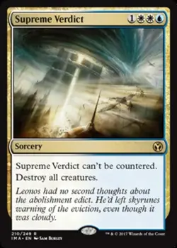 1x Supreme Verdict - Iconic Masters - Near Mint, English - MTG! - Image 1