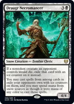 1x Draugr Necromancer - Kaldheim - Near Mint, English - MTG! - Image 1