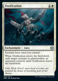 1x Ossification - Phyrexia: All Will Be One - Near Mint, English - MTG! - Image 1