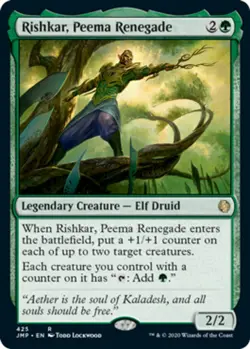 1x Rishkar, Peema Renegade - Jumpstart - Near Mint, English - MTG! - Image 1