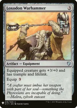 1x Loxodon Warhammer - Mystery Booster - Near Mint, English - MTG! - Image 1