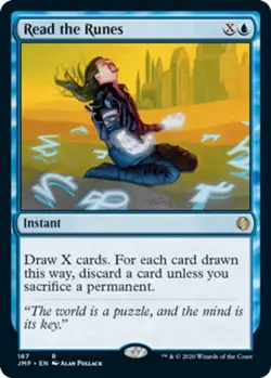 1x Read the Runes - Jumpstart - Near Mint, English - MTG! - Image 1