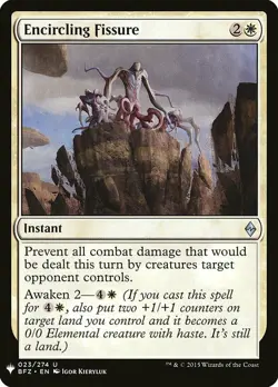 1x Encircling Fissure - Mystery Booster - Near Mint, English - MTG! - Image 1