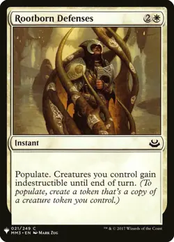 1x Rootborn Defenses - Mystery Booster - Near Mint, English - MTG! - Image 1