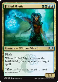 1x Frilled Mystic - Ravnica Allegiance - Near Mint, English - MTG! - Image 1