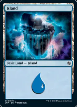 1x Island (050) - Jumpstart - Near Mint, English - MTG! - Image 1
