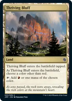 1x Thriving Bluff - Jumpstart - Near Mint, English - MTG! - Image 1