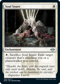 1x Soul Snare - Foil - Modern Horizons 2 - Near Mint, English - MTG! - Image 1