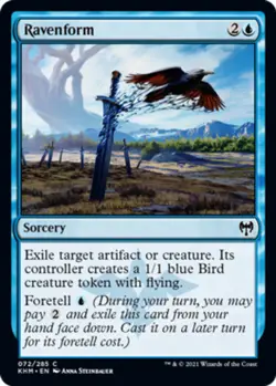 1x Ravenform - Kaldheim - Near Mint, English - MTG! - Image 1