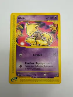 Pokemon TCG Abra Expedition Base Set Common Card 93/165 NM - Image 1