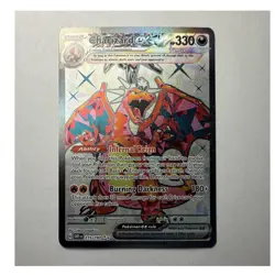 Pokemon Charizard ex 215/197 SV03 Obsidian Flames Ultra Rare Full Art Holo 330 … - Image 1
