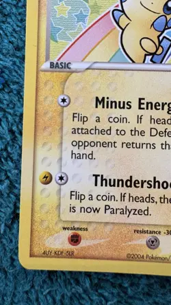 Pokemon Minun Hidden Legends Regular Common 67/101 50 HP English TCG. - Image 5