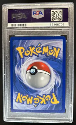 1999 Pokemon Wizards Black Star Promos Team Rocket's Meowth #18 PSA 10 GEM MINT - Image 2