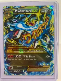 Pokemon Mega Charizard-EX TCG Flashfire Card 108/106 Secret Rare NM - Image 1