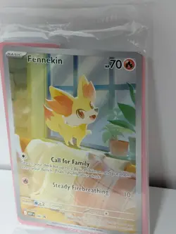 Pokemon Fennekin 080 - Black Star PROMO Sealed Chaos Rising ETB - Image 3