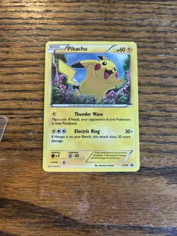 Pokemon TCG XY89 Pikachu Black Star Promos Holo Card 2015 - Image 1