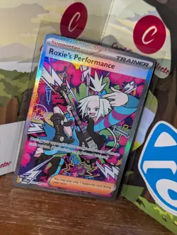 Roxie’s Performance 121/086 Chaos Rising Pokemon TCG SIR NM - Image 1