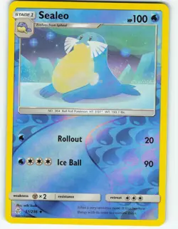 Sealeo - Reverse Holo - 51/236 Cosmic Eclipse - Pokemon TCG - 2019 - Image 1
