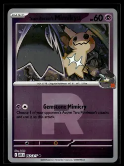 Pokemon TCG ME: Ascended Heroes #097/217 Team Rocket's Mimikyu - Image 1